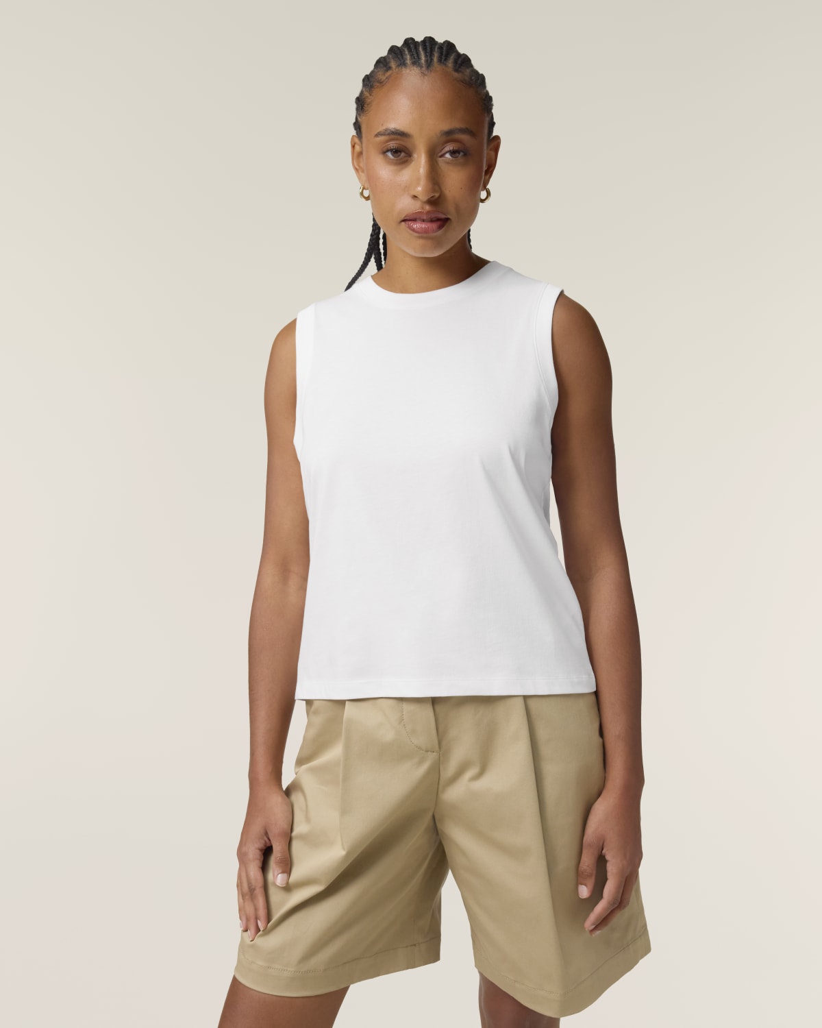 Stanley Stella Stella Mia in White – Modellansicht