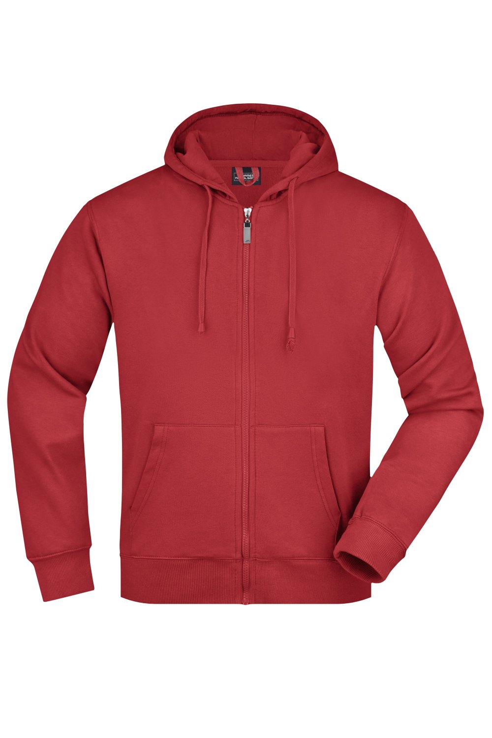 Daiber Men's Hooded Jacket in Red – Vorderansicht