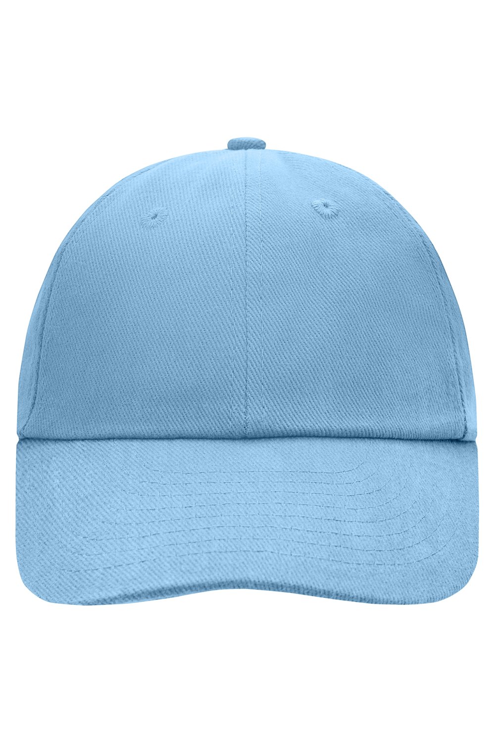 Daiber 6 Panel Raver Cap in Aqua – Vorderansicht