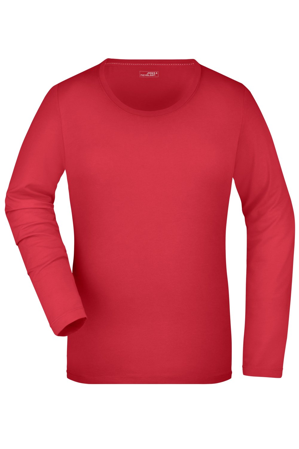 Daiber Ladies' Stretch Shirt Long-Sleeved in Pink – Vorderansicht