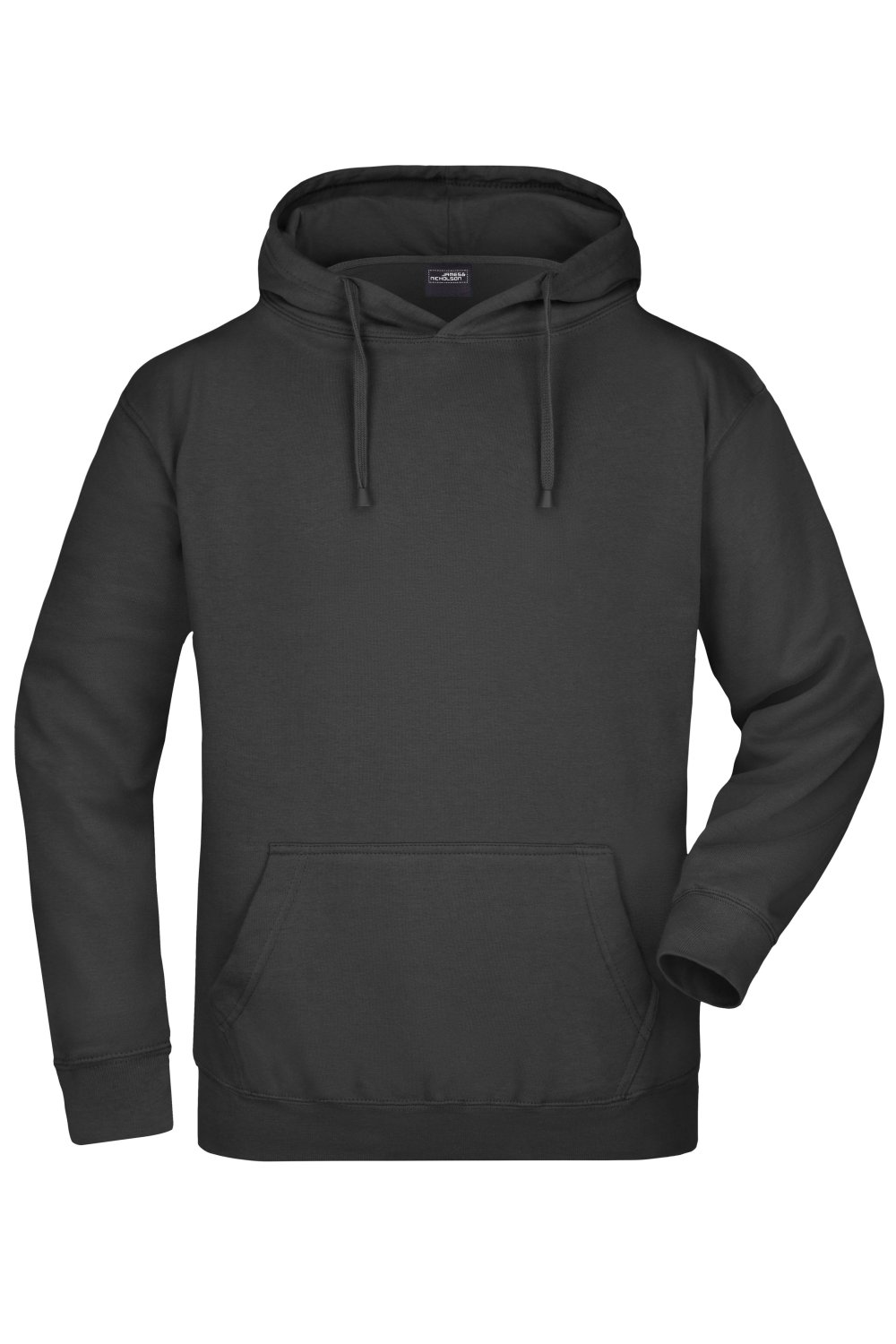 Daiber Hooded Sweat in Black – Vorderansicht