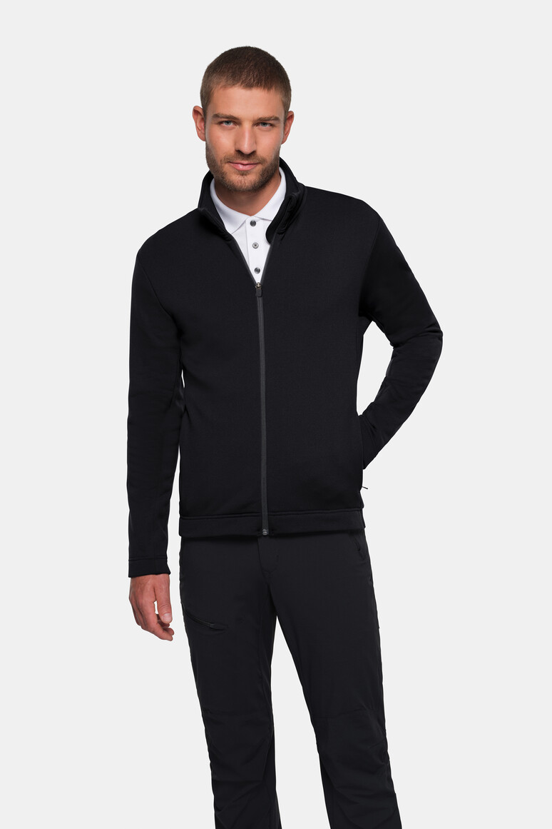 HAKRO 874 Tecjacke ECO in Schwarz – Modellansicht