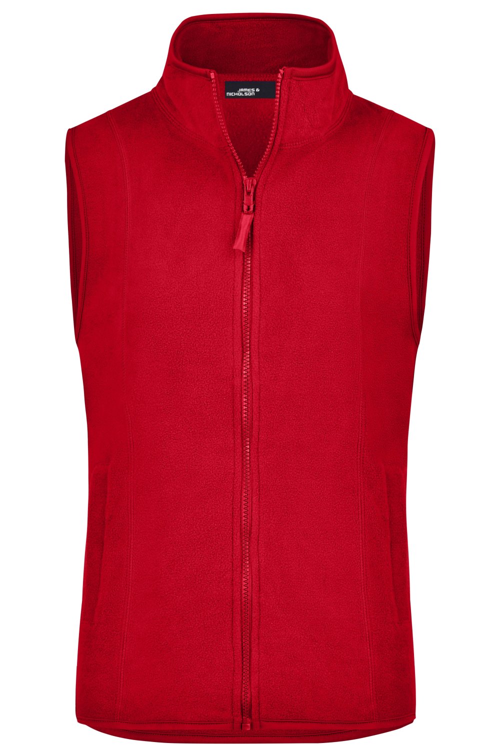 Daiber Girly Microfleece Vest in Red – Vorderansicht