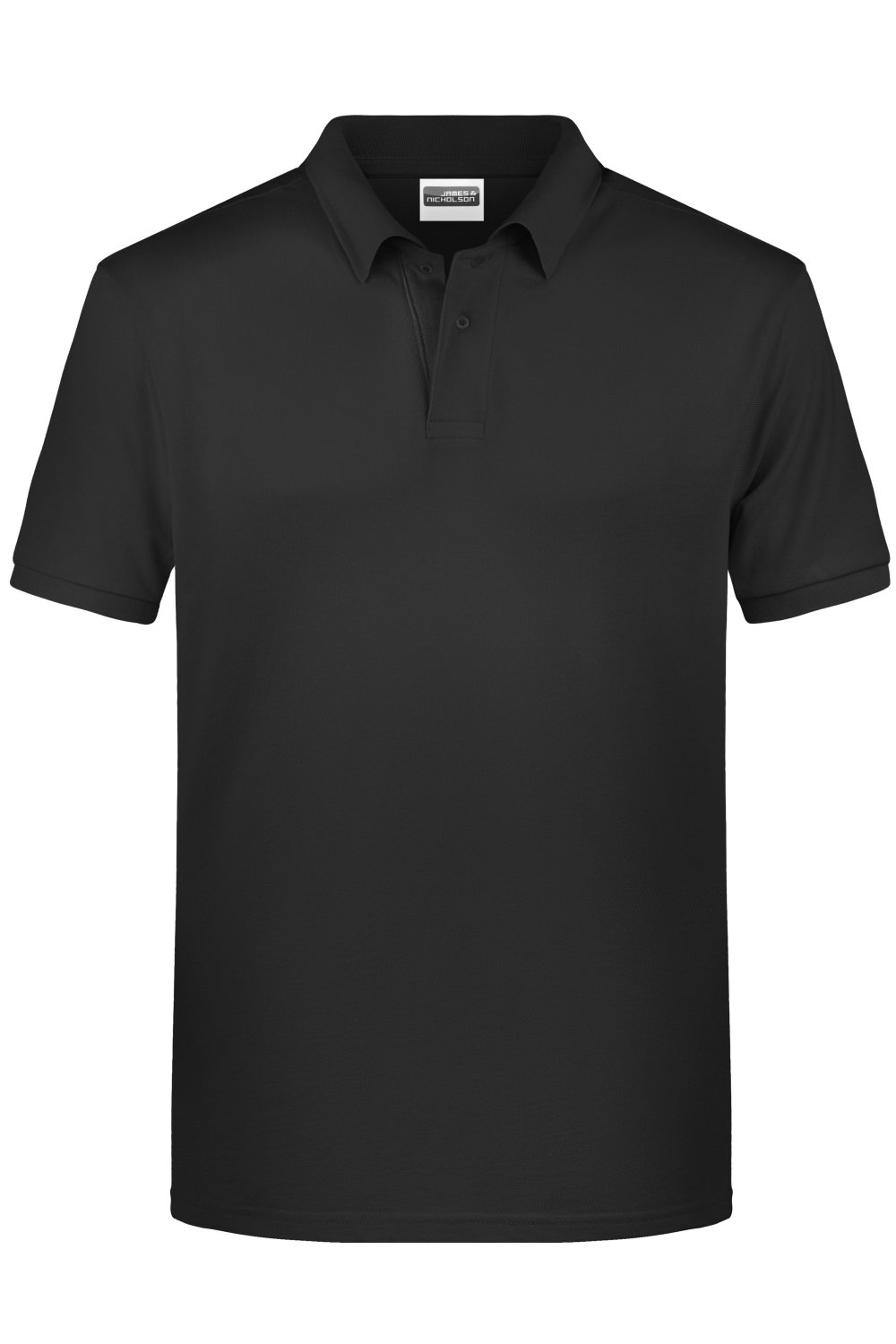 Daiber Men's Basic Polo OCS Standard in Black – Vorderansicht