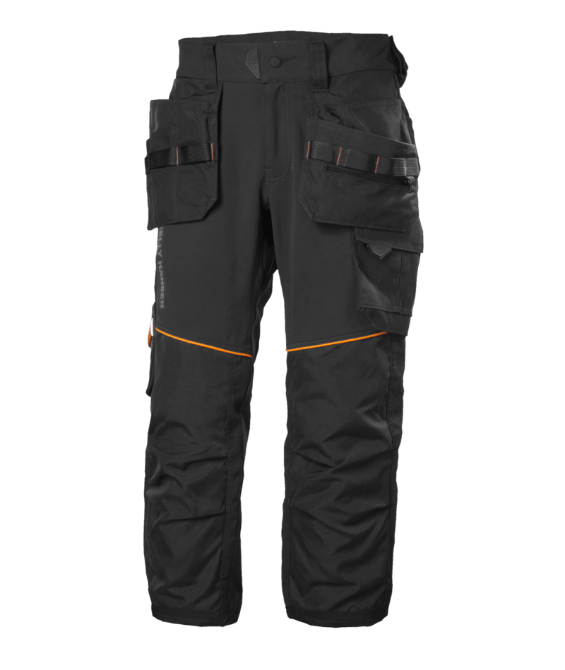Helly Hansen Workwear CHELSEA EVO PIRATE PANT in Schwarz – Vorderansicht