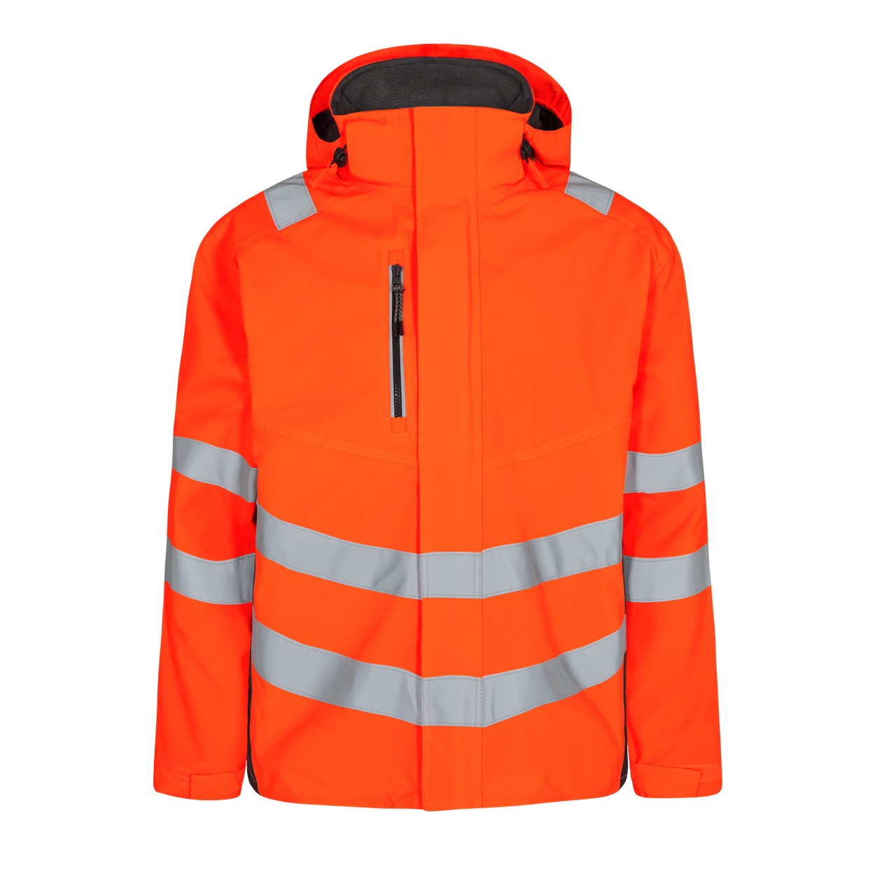 ENGEL Safety 1146-930 Shelljacke in Orange/Anthrazit Grau – Vorderansicht