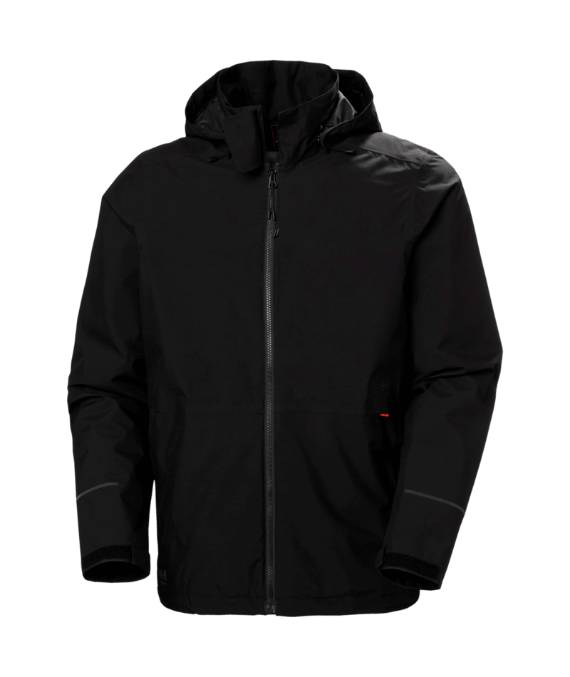 Helly Hansen Workwear MANCHESTER 2.0 URBAN SHELL JKT in Schwarz – Vorderansicht