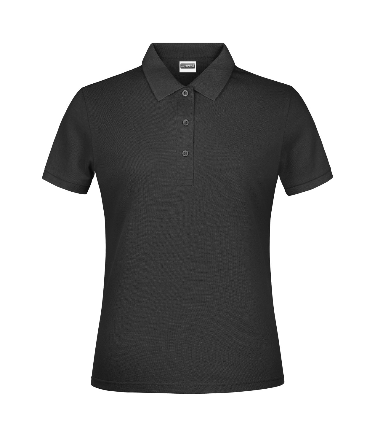 Daiber Promo Polo Lady in Black – Vorderansicht