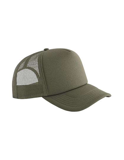 Beechfield Classic Foam Trucker in Olive Green – Vorderansicht