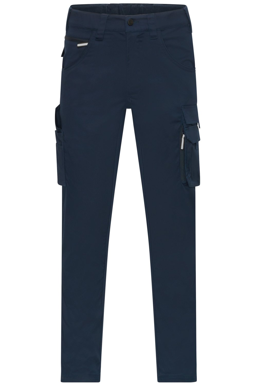 Daiber Workwear-Pants light Slim Line in Navy – Vorderansicht