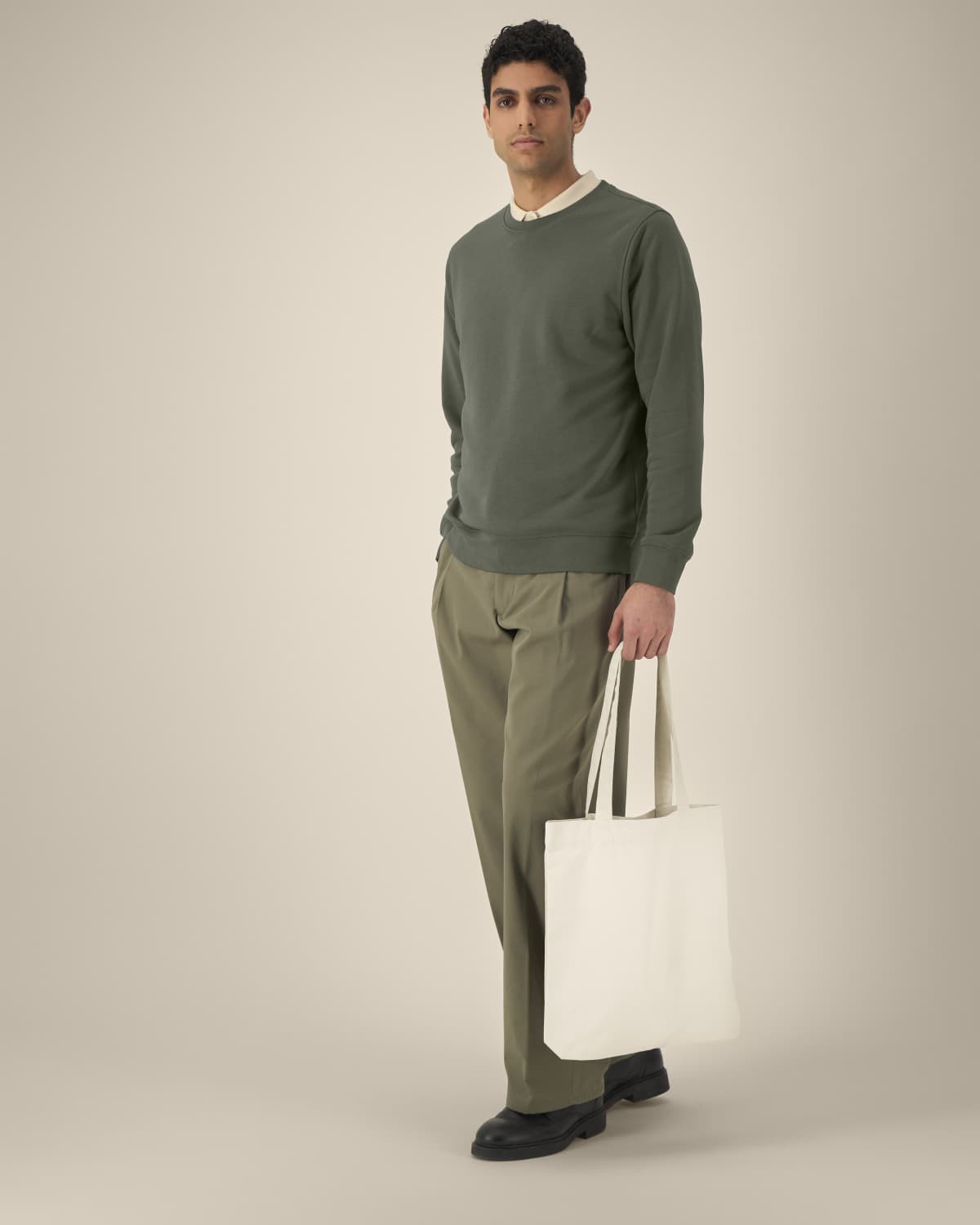 Stanley Stella Tote Bag in Natural – Modellansicht