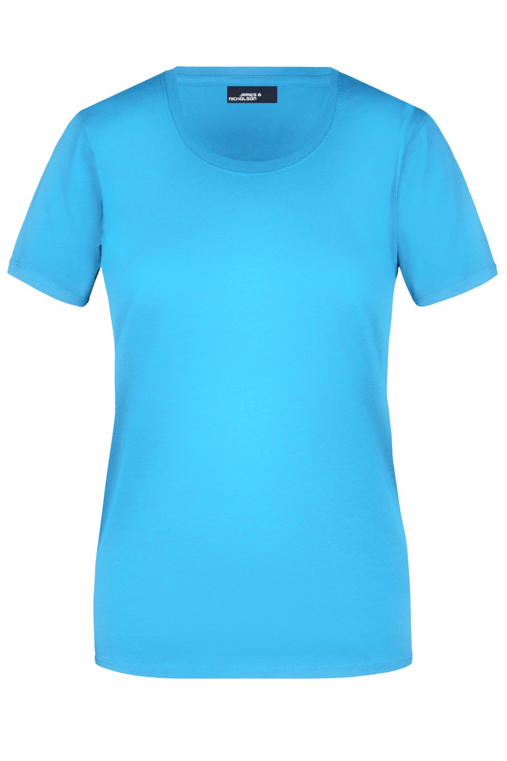 Daiber Ladies' Basic-T in Aqua – Vorderansicht