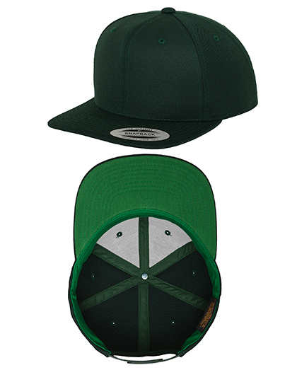 FLEXFIT Classic Snapback in Spruce – Vorderansicht
