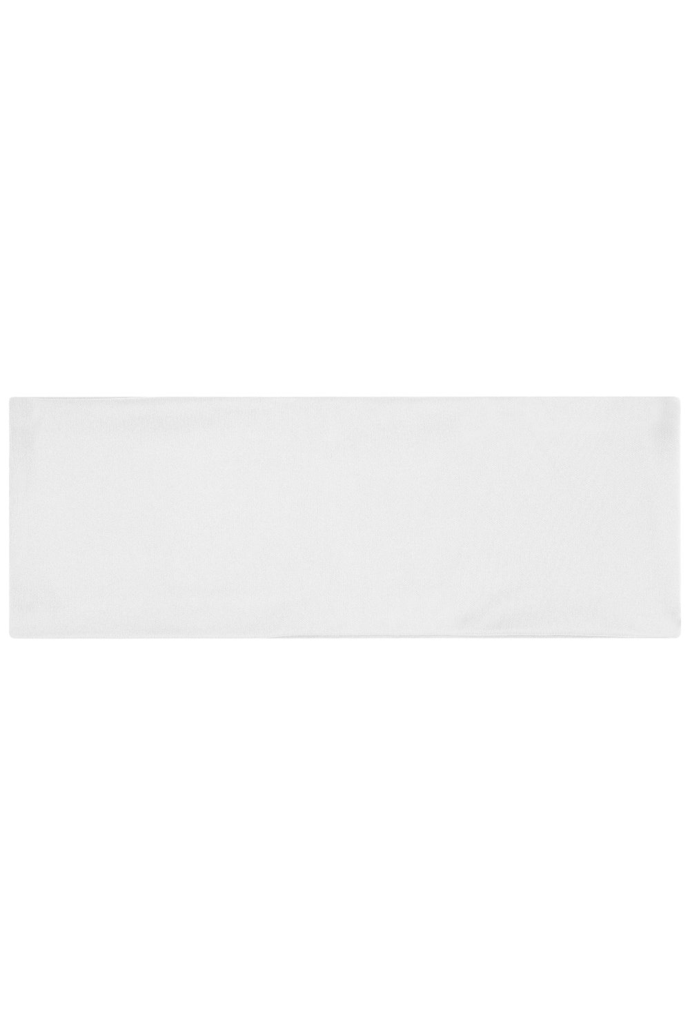 Daiber Running Headband in White – Vorderansicht