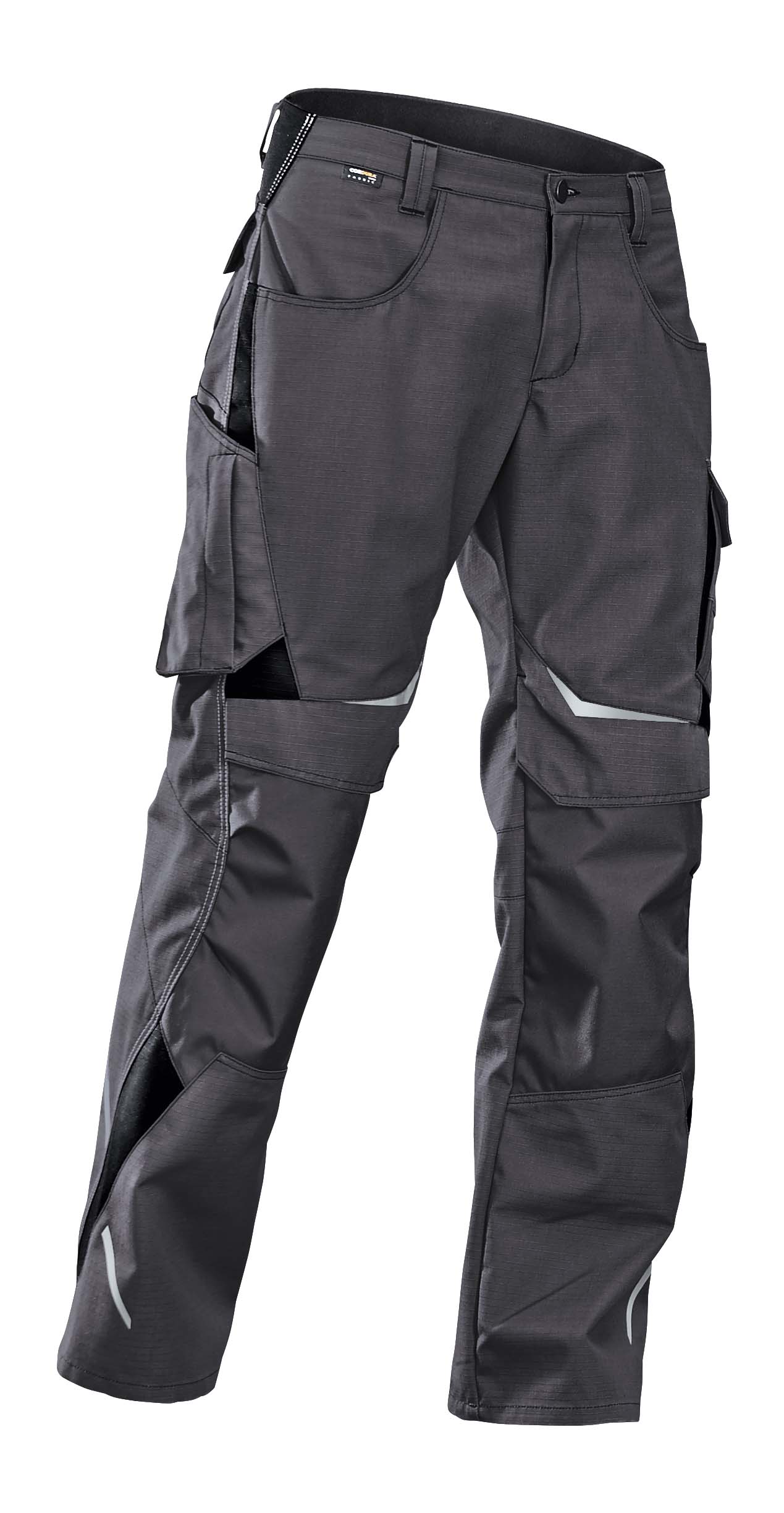 Kübler PULSSCHLAG Hose HIGH PSA 2 in Anthrazit/Schwarz – Vorderansicht