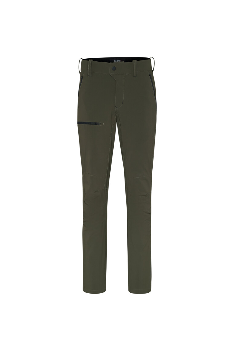 HAKRO 741S Funktionshose X-Stretch in Olive – Vorderansicht