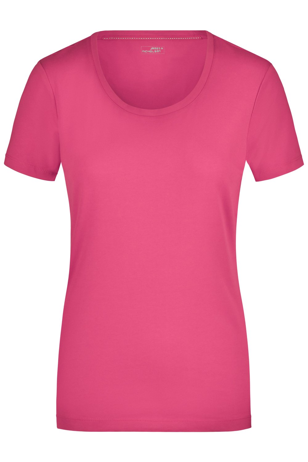 Daiber Ladies' Stretch Round-T in Pink – Vorderansicht