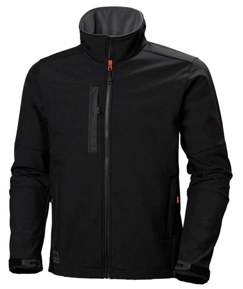 Helly Hansen Workwear KENSINGTON SOFTS JACKET in Schwarz – Vorderansicht