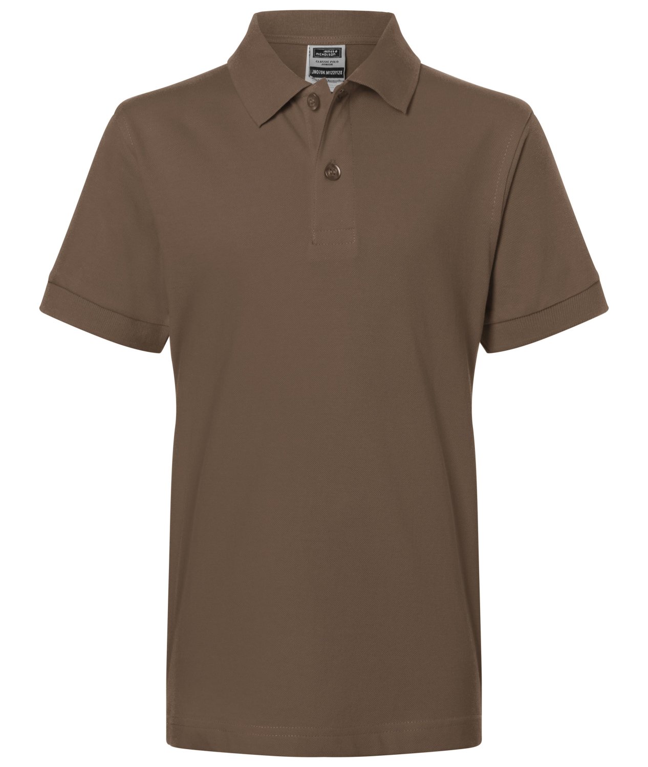 Daiber Classic Polo Junior in Brown – Vorderansicht