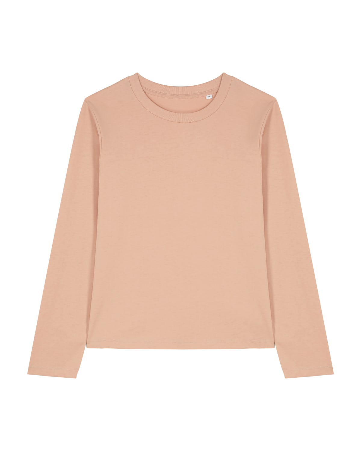 Stanley Stella Stella Muser Long Sleeve in Fraiche Peche – Vorderansicht