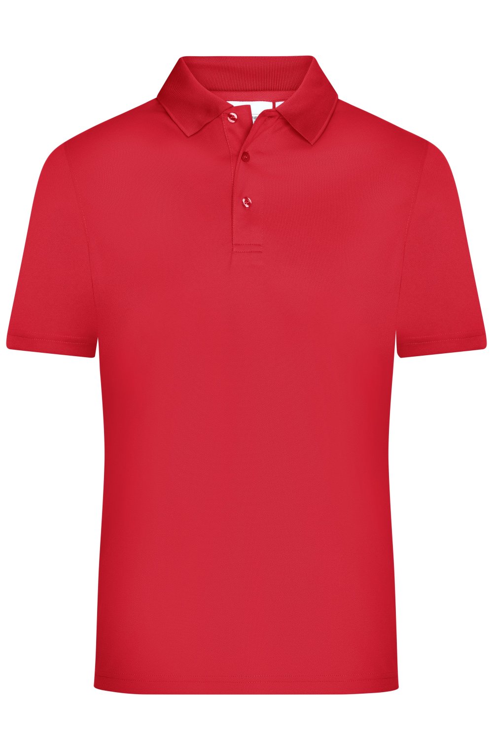 Daiber Men's Active Polo in Red – Vorderansicht