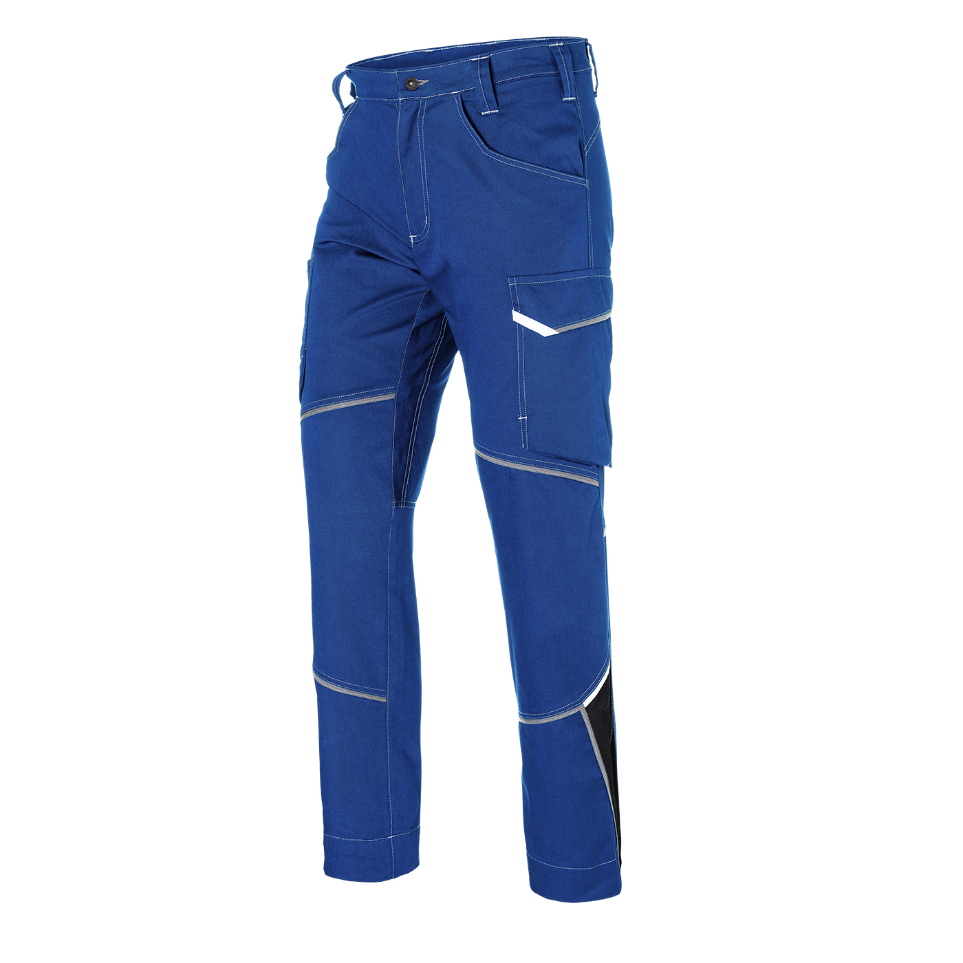 KÜBLER ICONIQ Hose in Kbl.blau/Schwarz – Vorderansicht