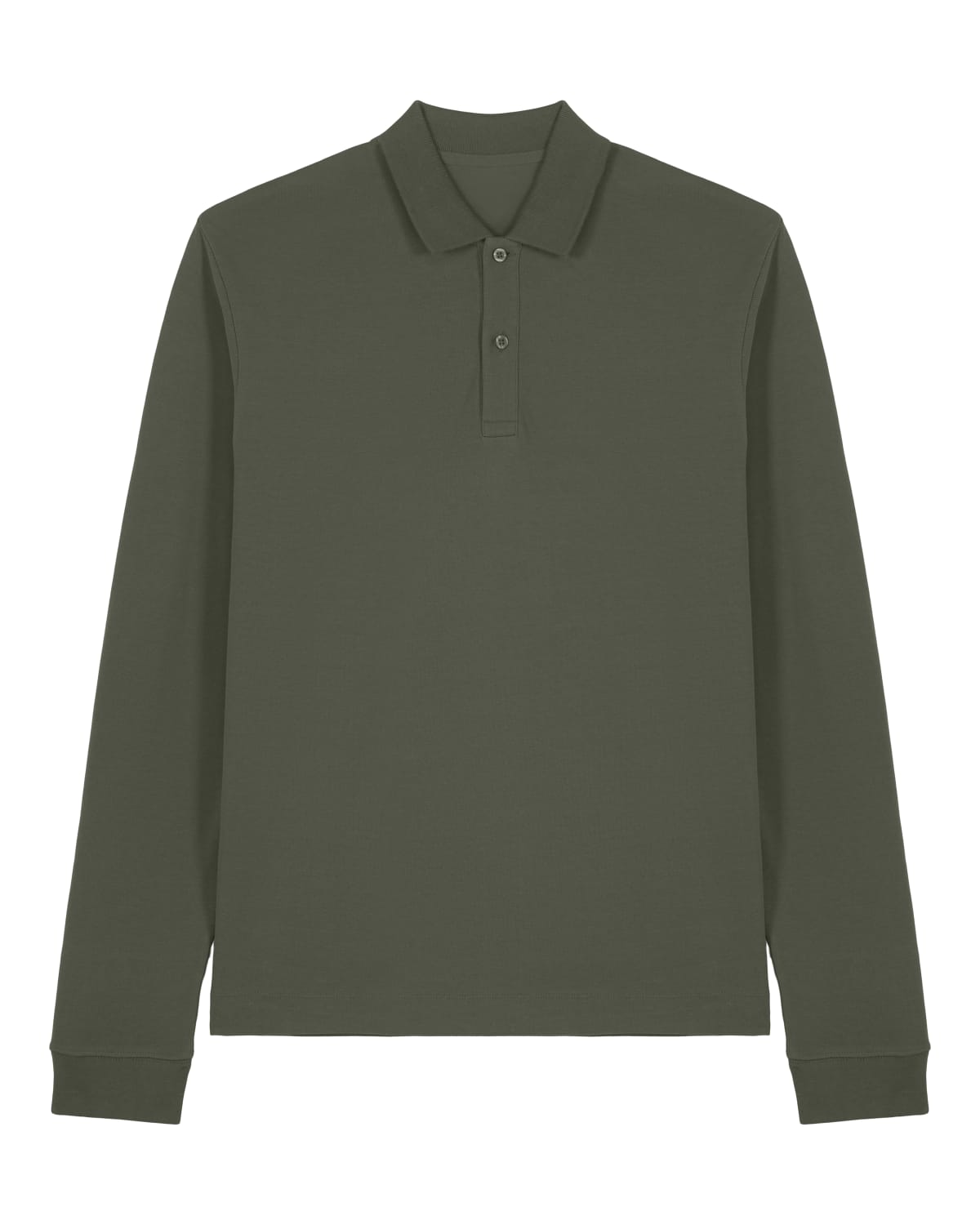 Stanley Stella Prepster 2.0 Long Sleeve in Khaki – Vorderansicht