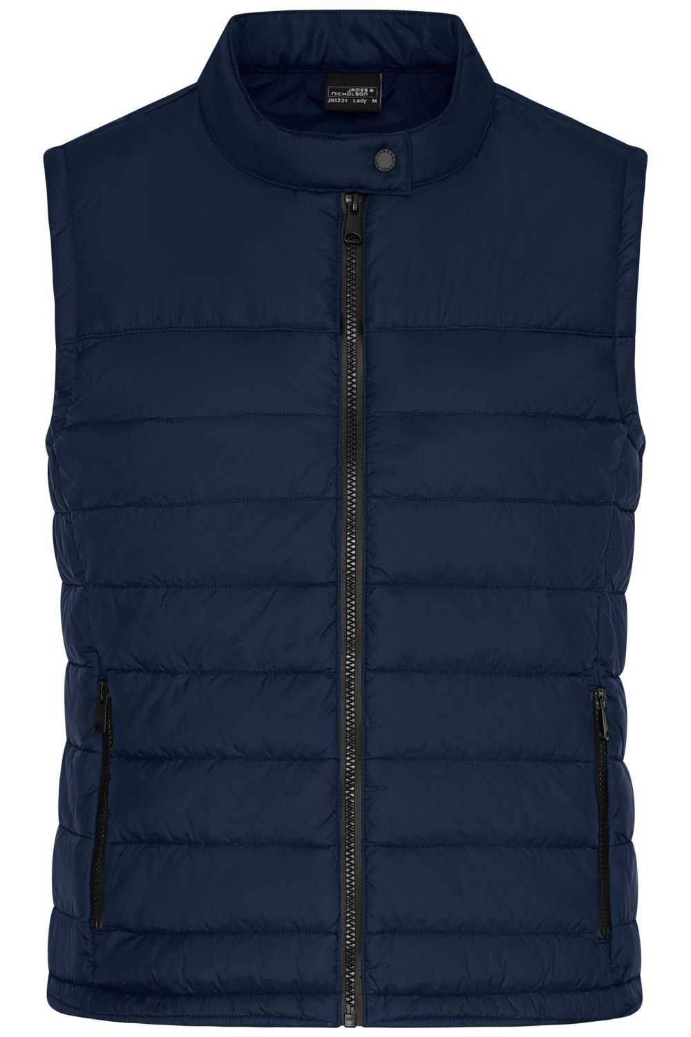 Daiber Ladies' Padded Vest GRS in Navy – Vorderansicht