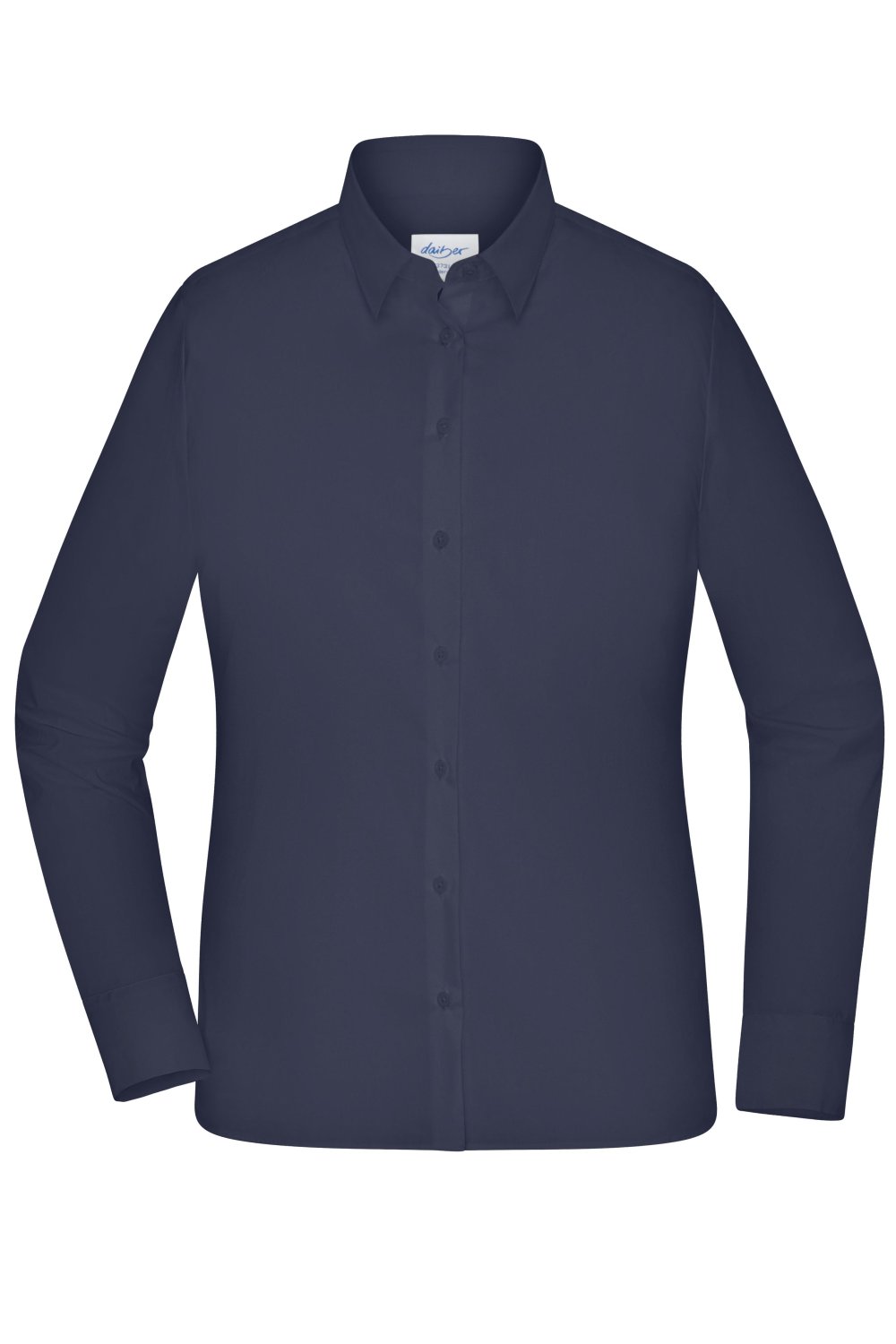 Daiber Ladies' Shirt - MODERN FIT - in Navy – Vorderansicht