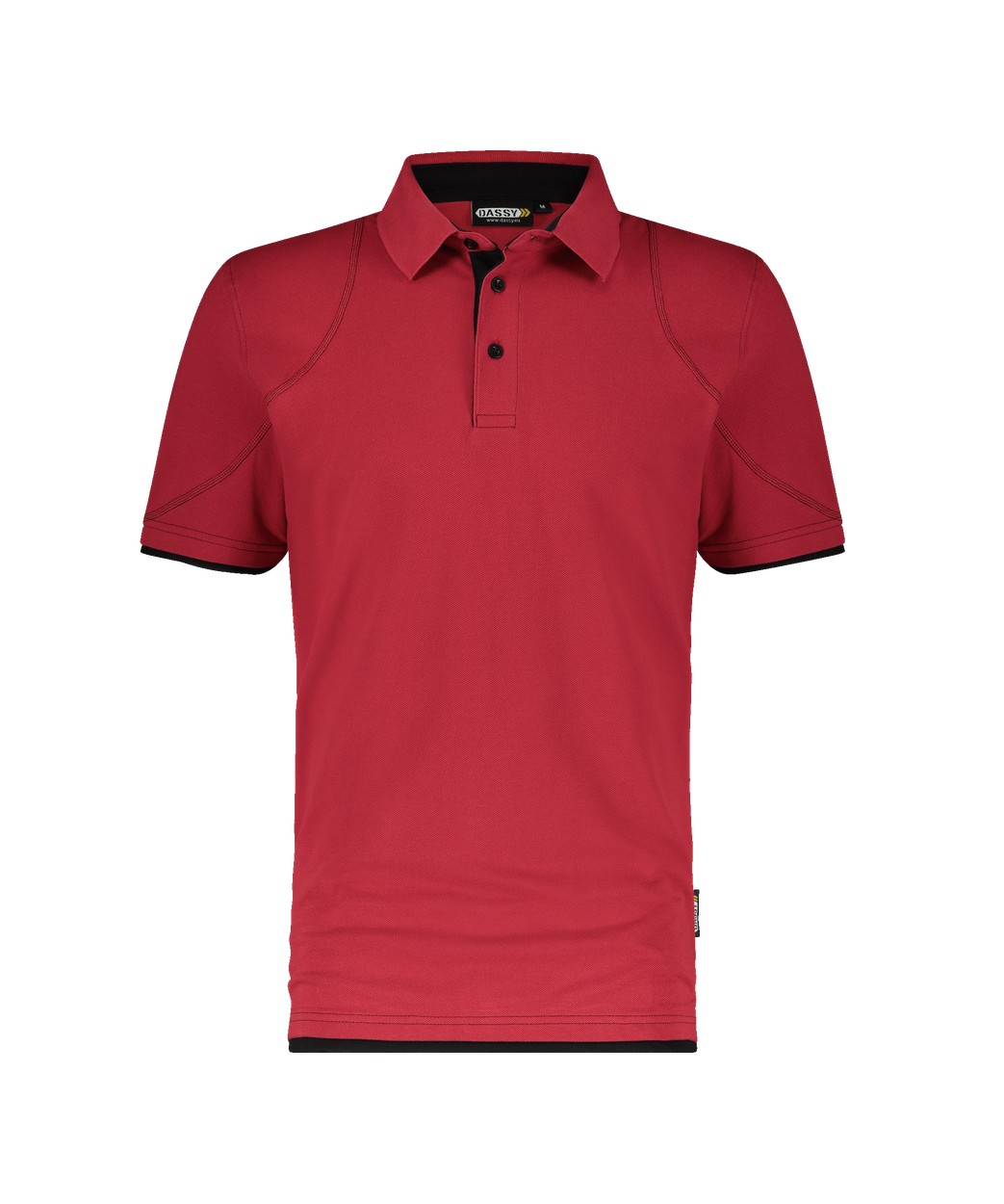 DASSY® Orbital in Rot/Schwarz – Vorderansicht