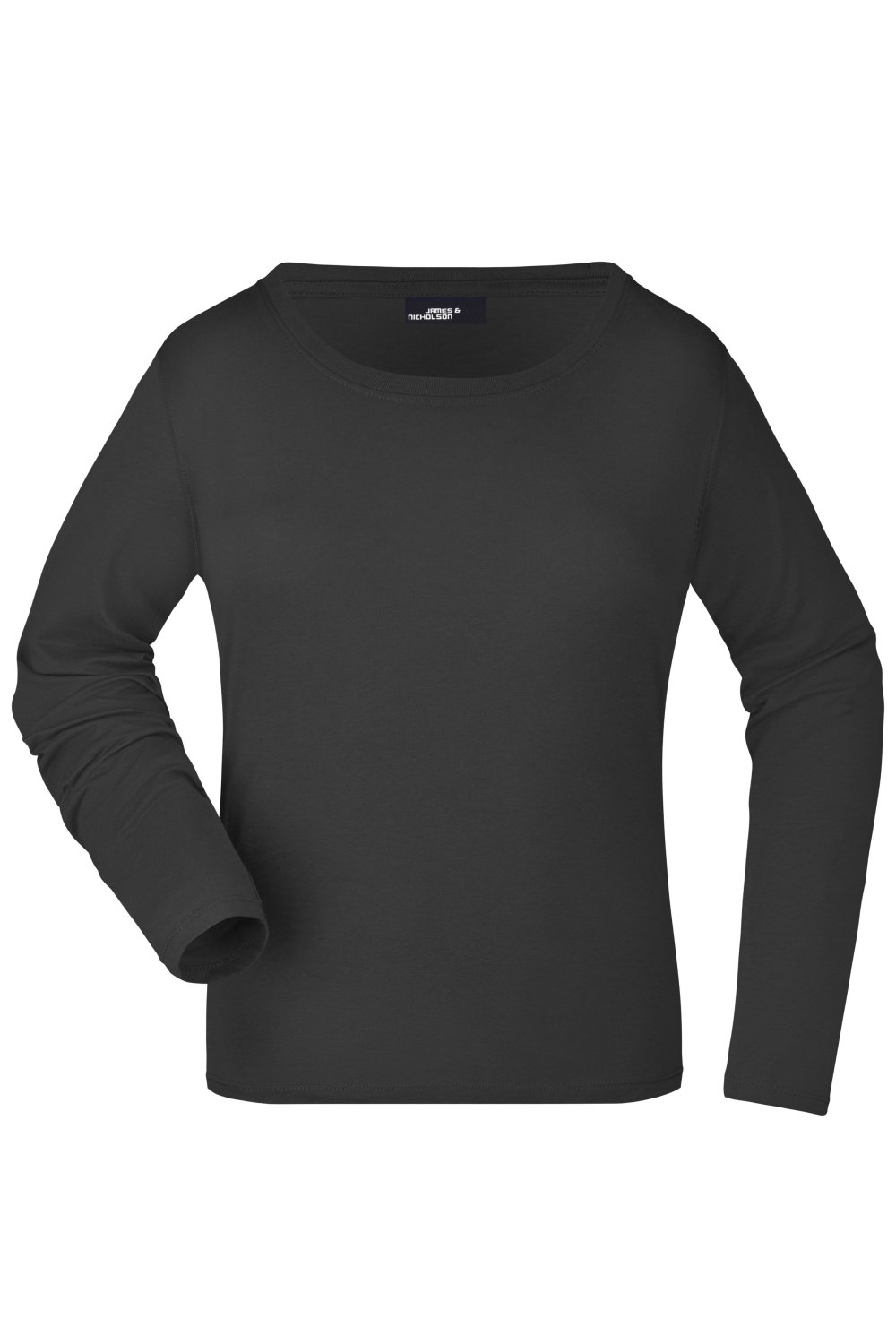 Daiber Ladies' Shirt Long-Sleeved Medium in Black – Vorderansicht