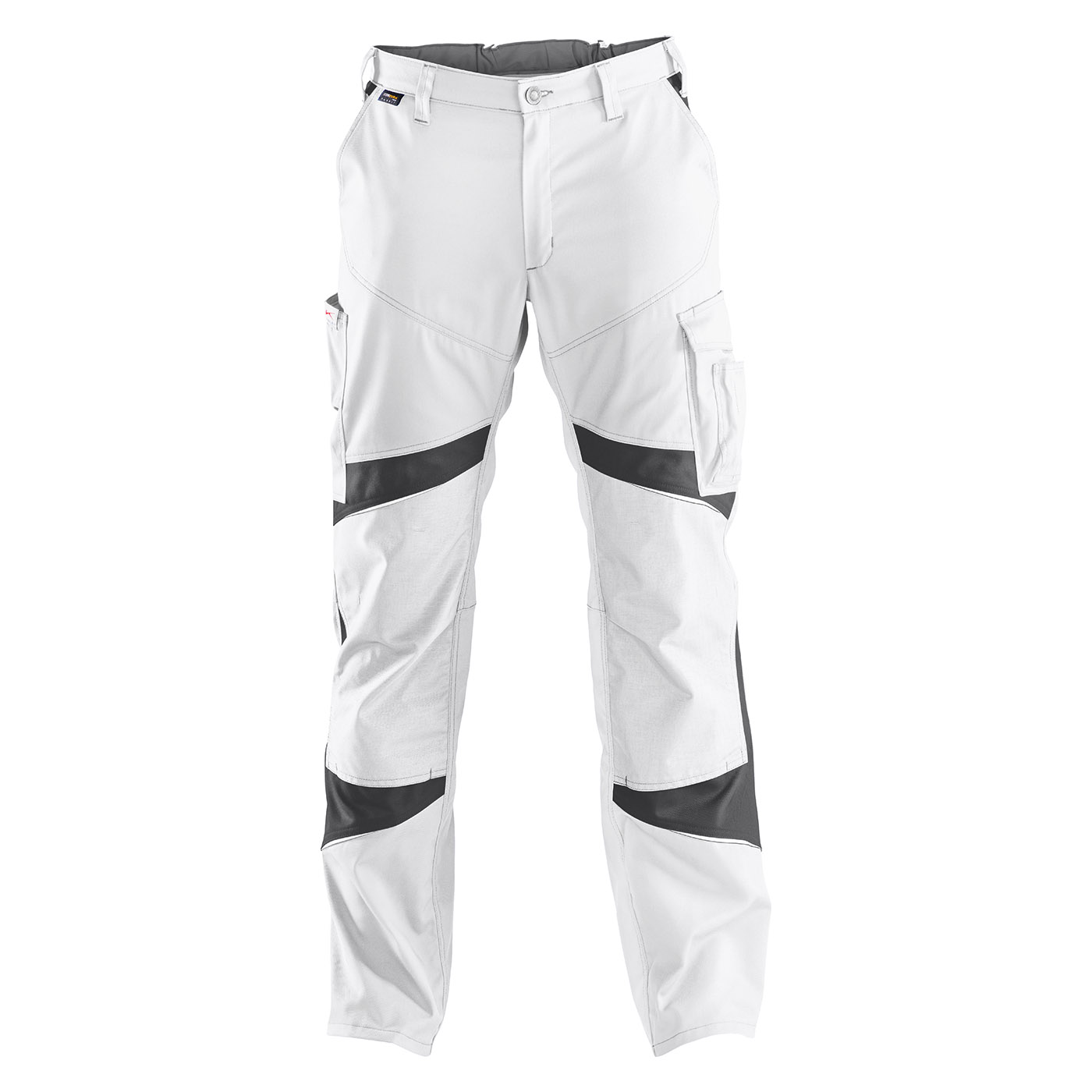KÜBLER ACTIVIQ Hose HIGH PSA 2 in Weiß/Anthrazit – Vorderansicht