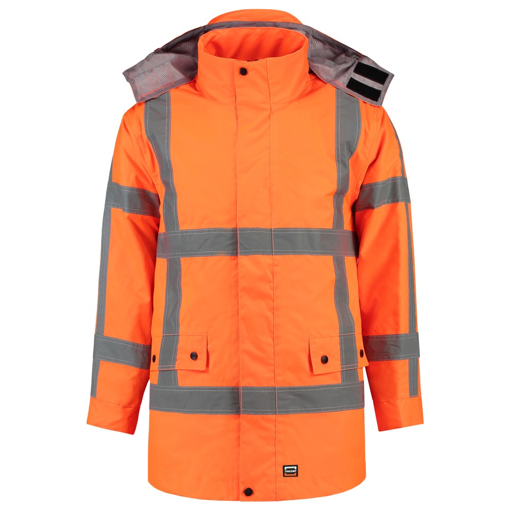 TRICORP Parka RWS EN ISO 20471 in Fluororange – Vorderansicht