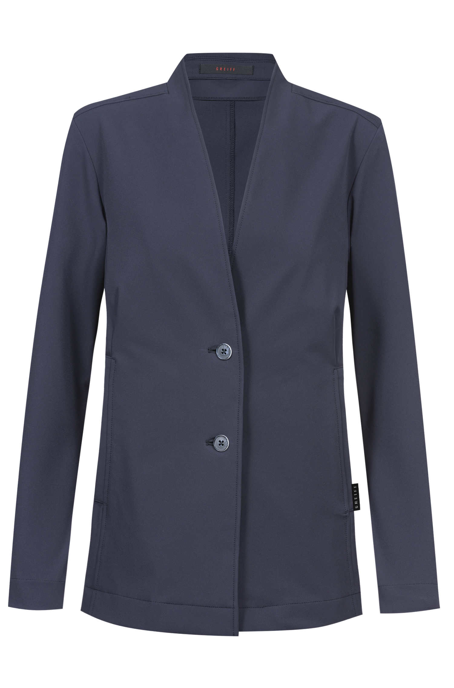 Greiff Damen-Jacke RF Flow in Marine – Vorderansicht