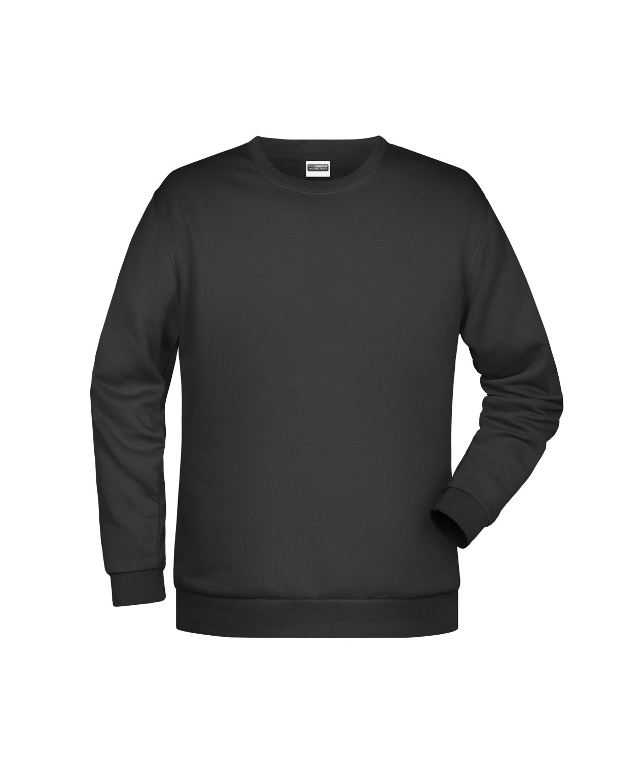 Daiber Men's Promo Sweat in Black – Vorderansicht