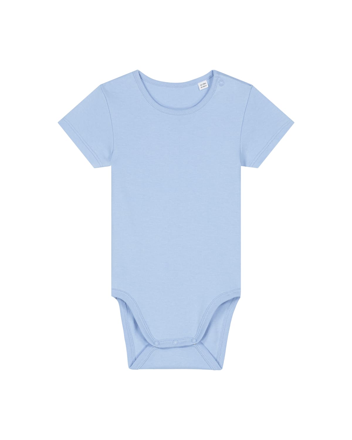 Stanley Stella Baby Body in Blue Soul – Vorderansicht