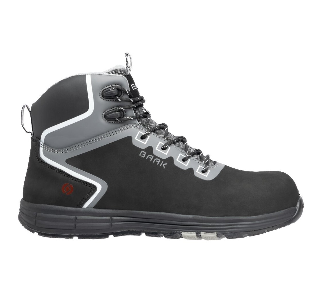 BAAK Stiefel S3 SRC ESD Robert in Schwarz – Vorderansicht