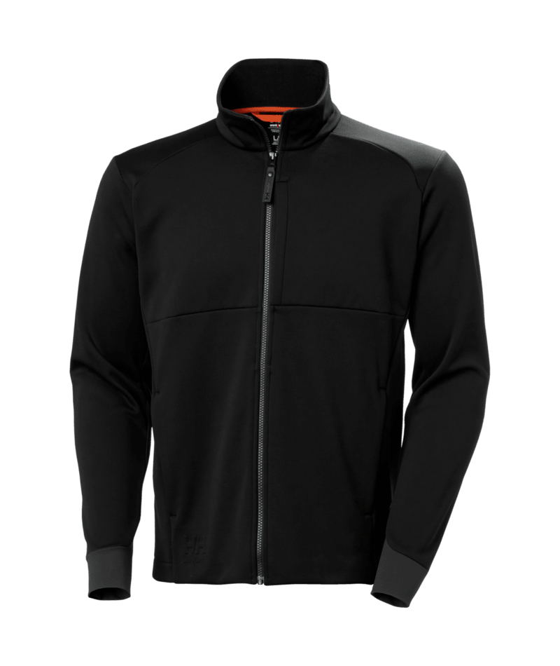 Helly Hansen Workwear TECH MIDLAYER in Schwarz – Vorderansicht