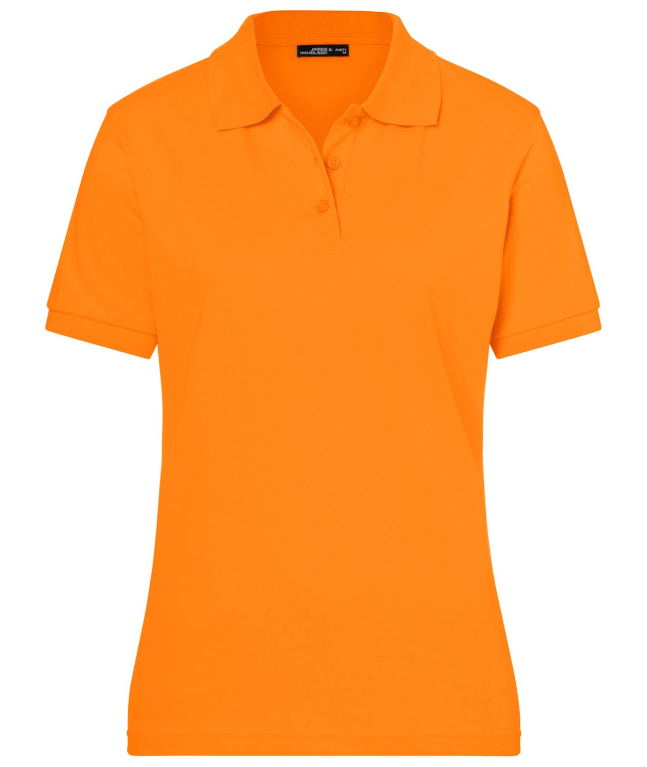 Daiber Classic Polo Ladies in Orange – Vorderansicht