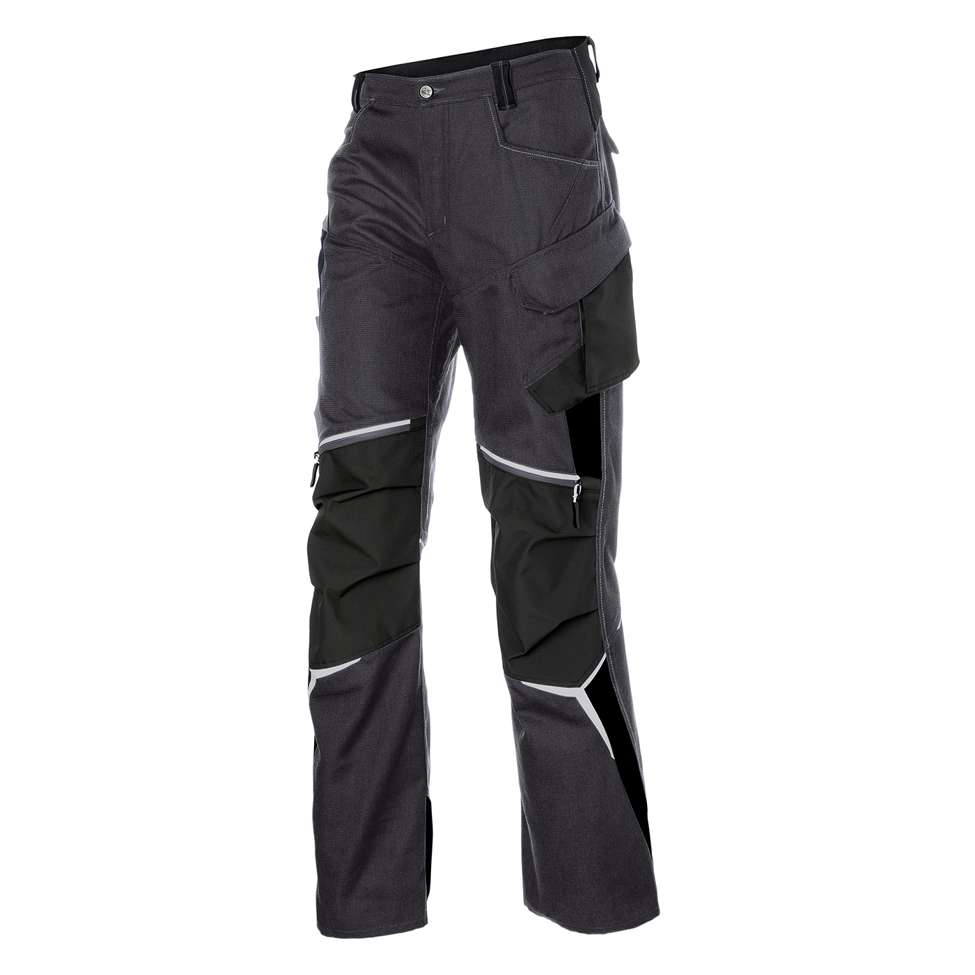 KÜBLER BODYFORCE Hose PRO PSA 2 in Anthrazit/Schwarz – Vorderansicht