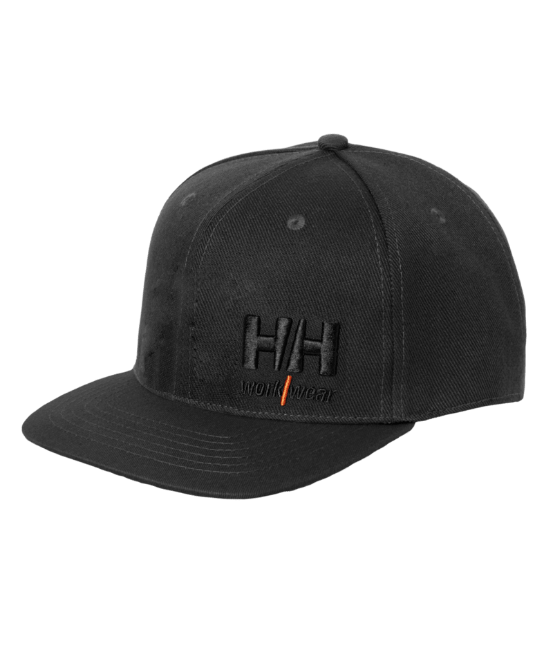 Helly Hansen Workwear CLASSIC FLAT BRIM in Schwarz – Vorderansicht