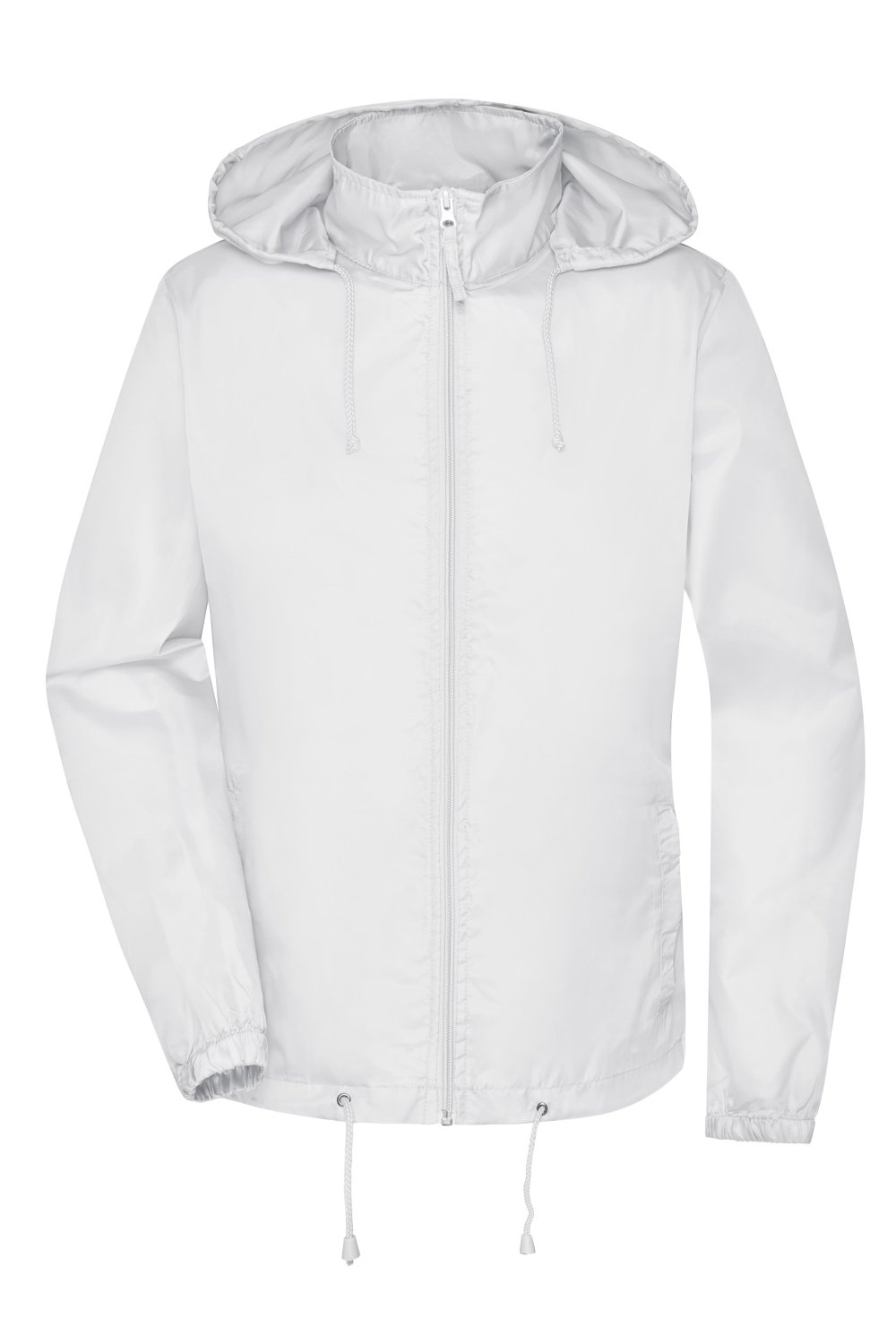 Daiber Ladies' Promo Jacket in White – Vorderansicht