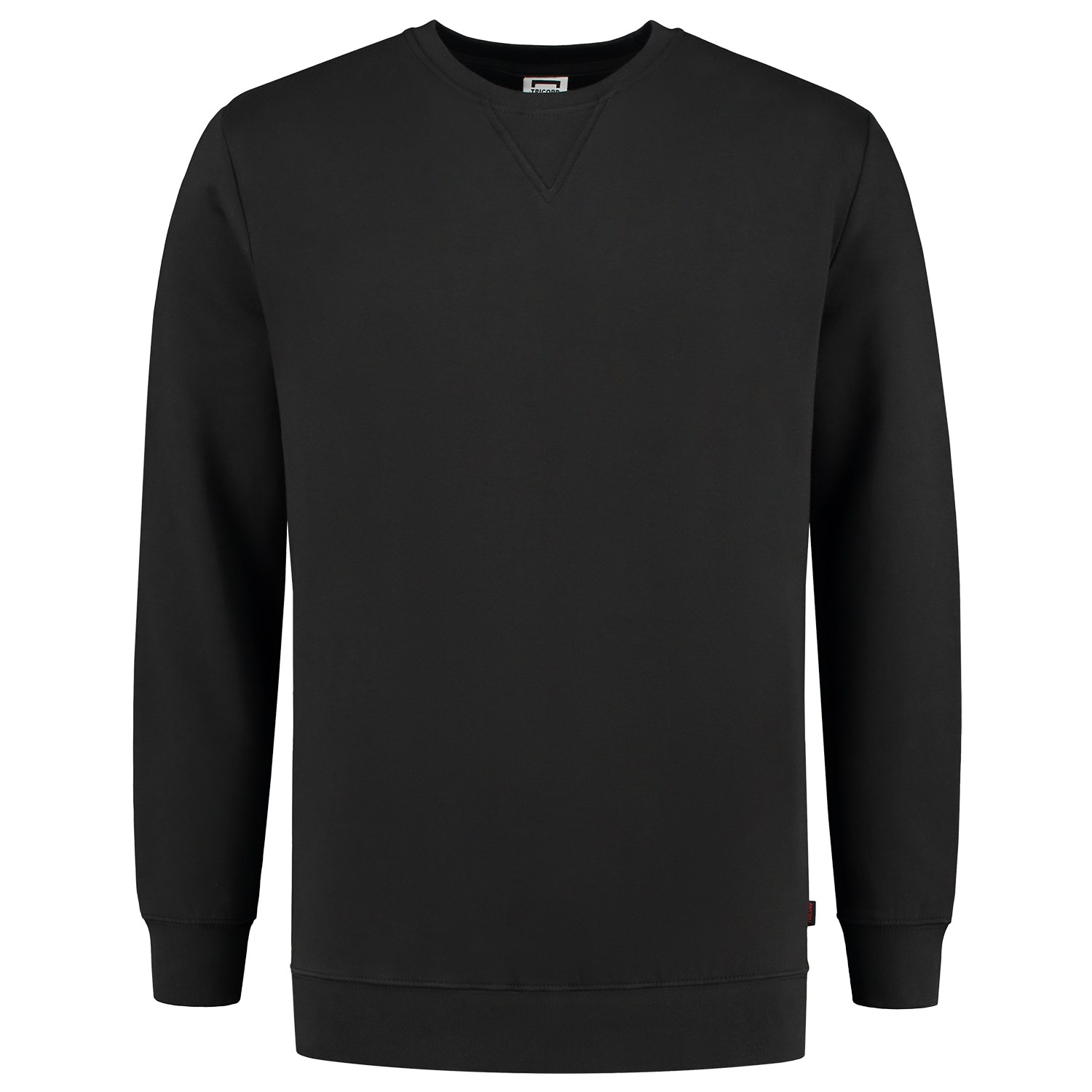 TRICORP Sweatshirt Waschbar 60°C in Black – Vorderansicht