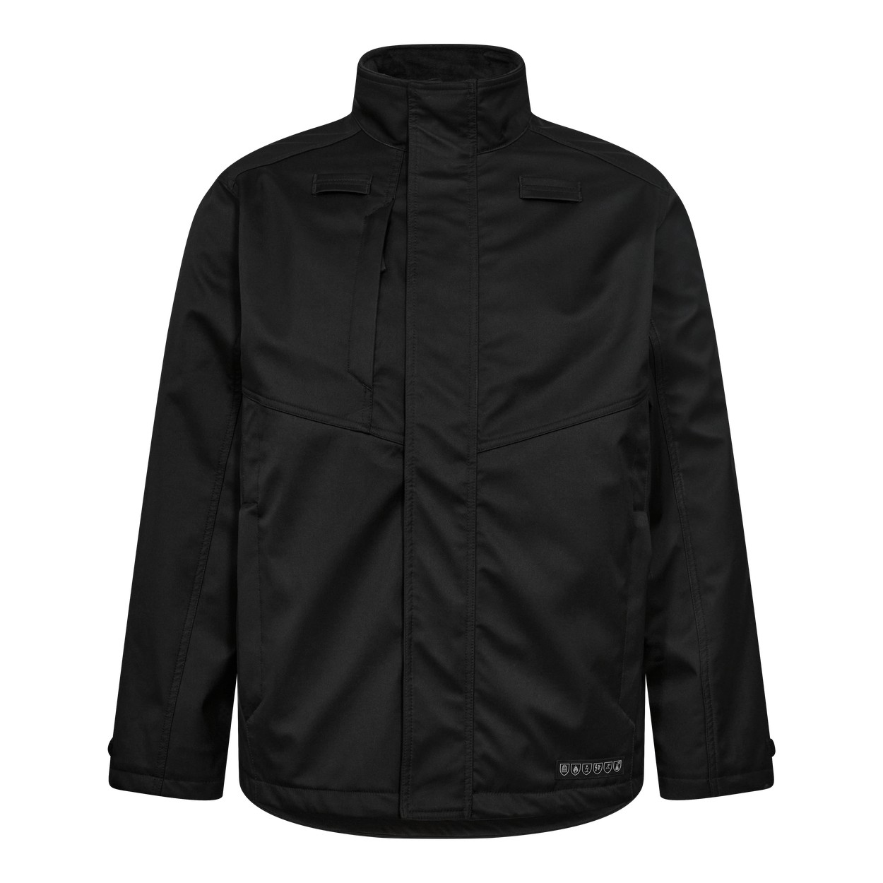 ENGEL Safety+ 1323-185 Softshelljacke in Schwarz – Vorderansicht