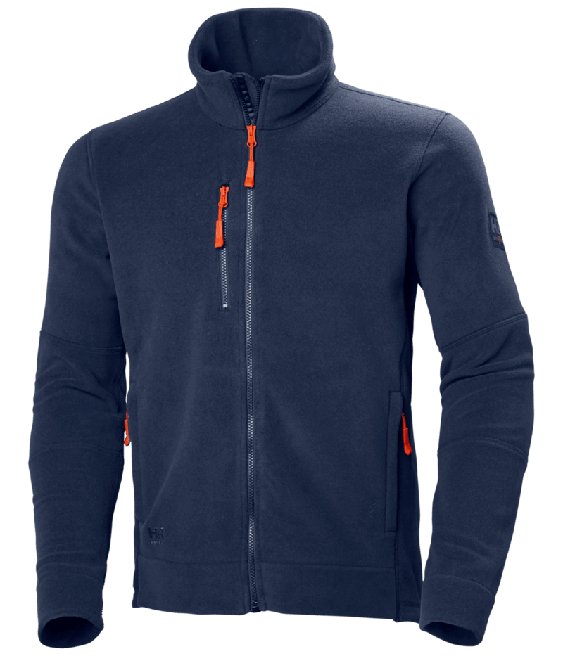 Helly Hansen Workwear KENSINGTON FLEECE JACKET in Marine – Vorderansicht