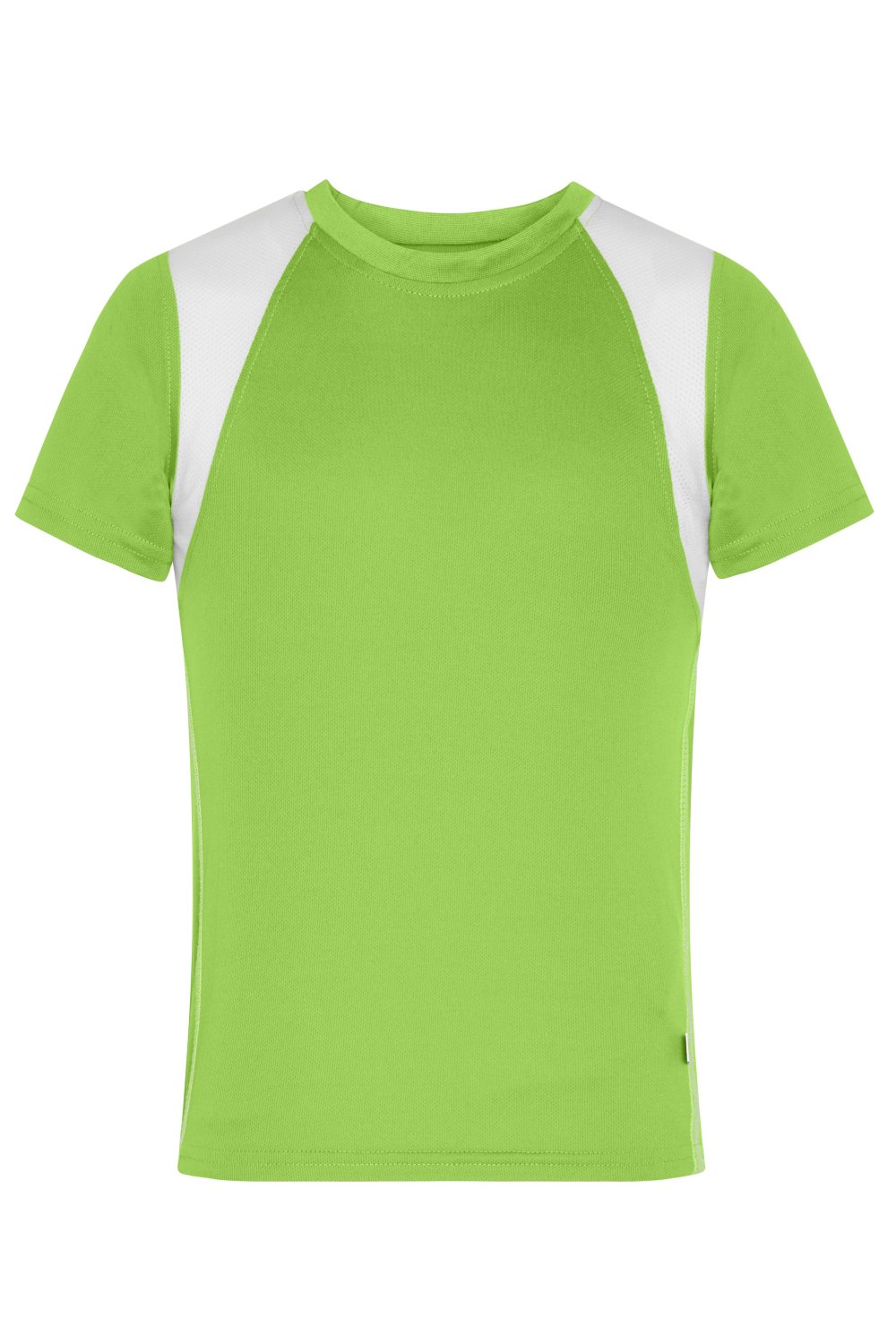 Daiber Running-T Junior in Lime-Green/White – Vorderansicht