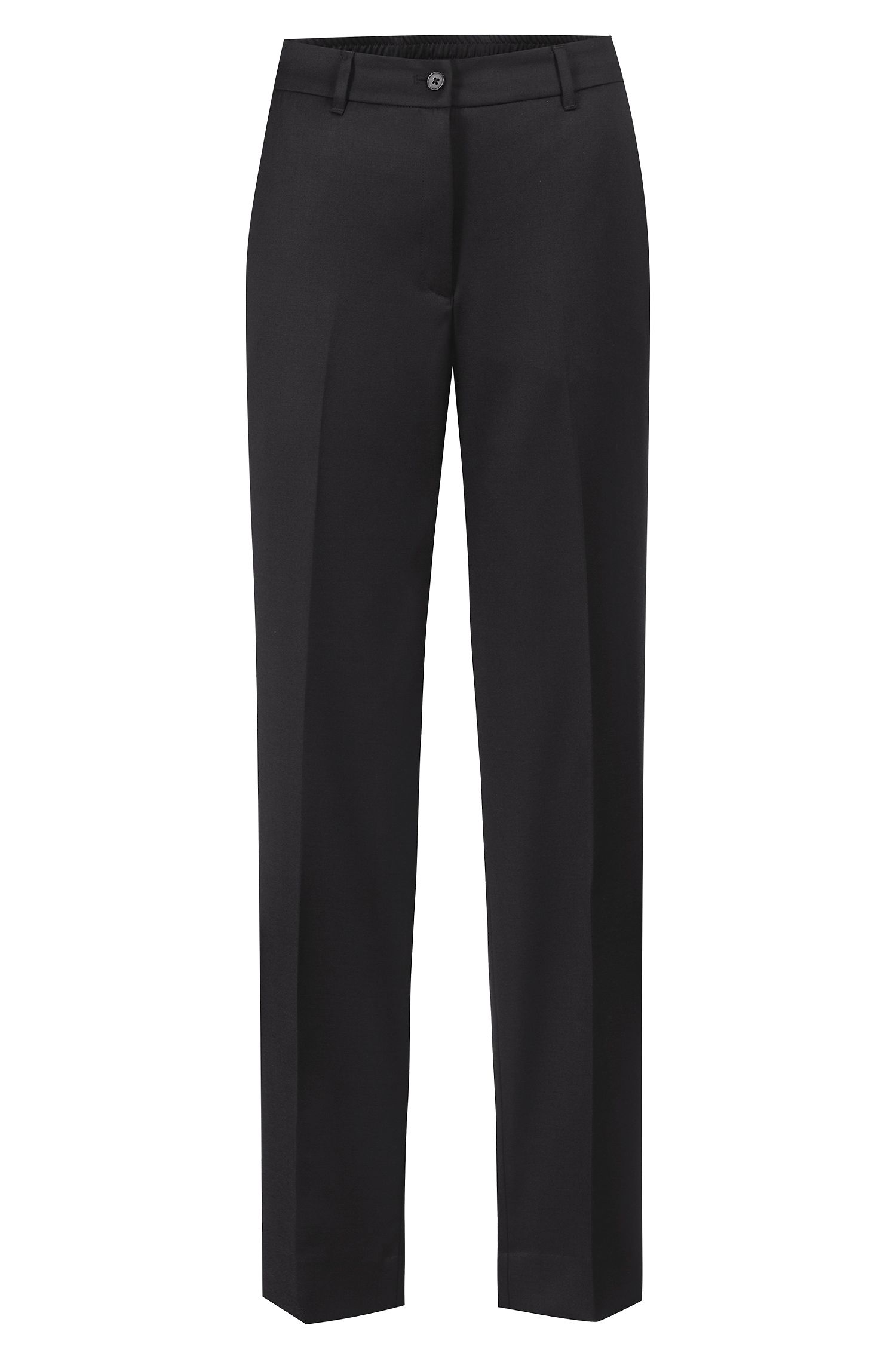 Greiff Damen-Hose RF Basic in Schwarz – Vorderansicht