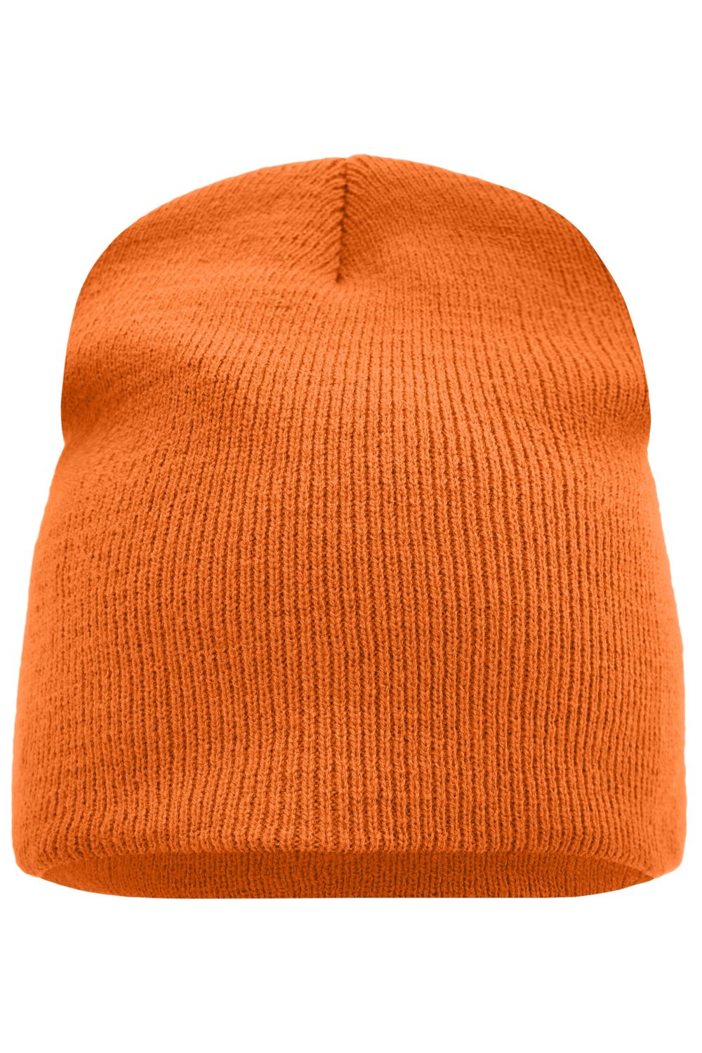 Daiber Beanie No.1 in Orange – Vorderansicht