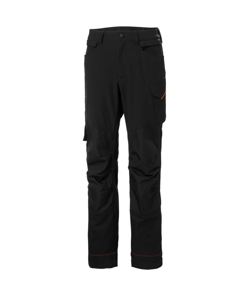 Helly Hansen Workwear W CHELSEA EVO BRZ CNCT PANT in Schwarz – Vorderansicht
