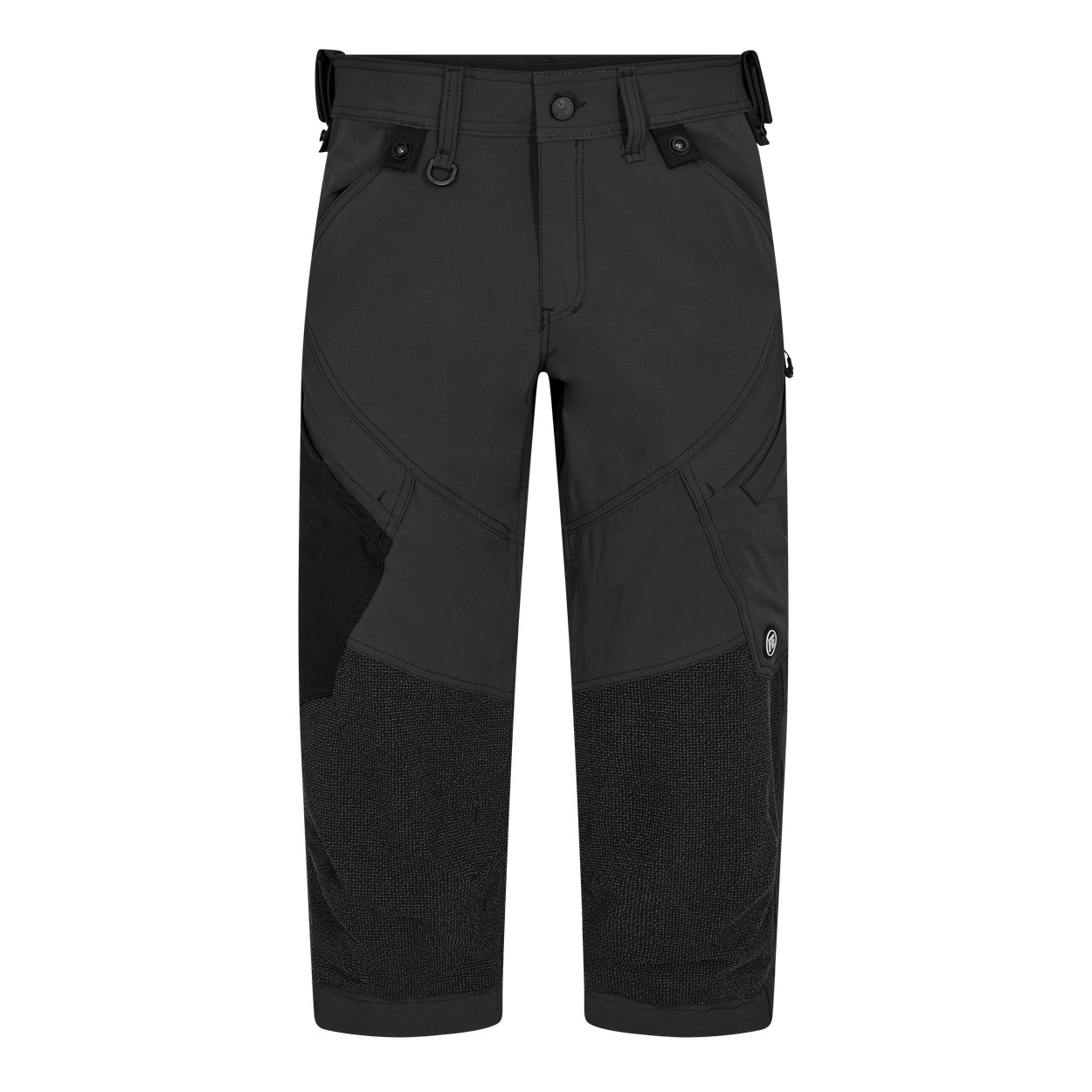 ENGEL X-treme 6368-317 3/4-Hose mit 4-Wege-Stretch in Anthrazit Grau – Vorderansicht